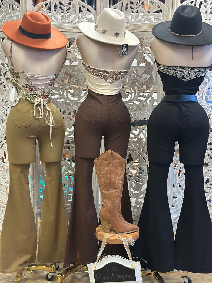 Flare Western Jeans - Stretchy, Estira