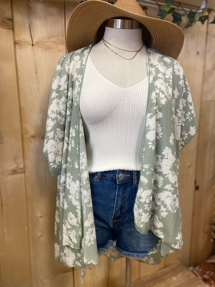 Floral Cardigan
