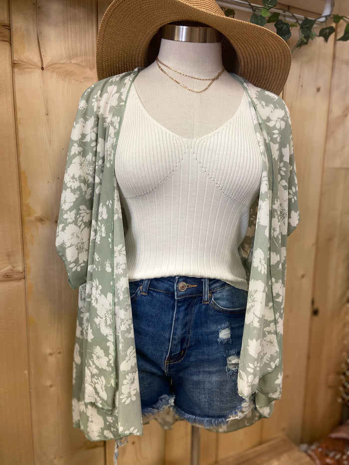 Floral Cardigan