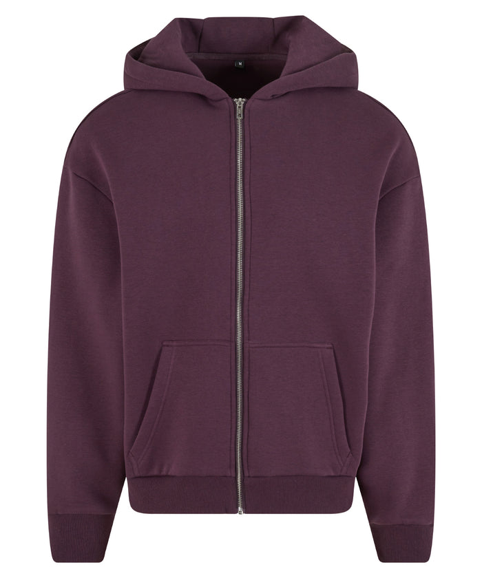 Fluffy zip hoodie