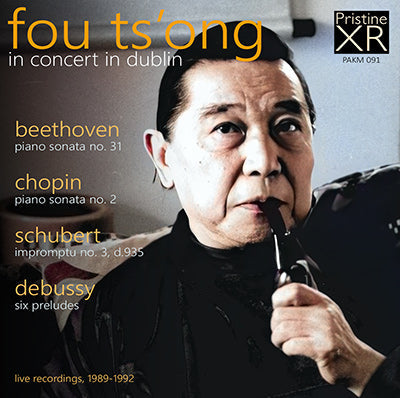 FOU TS'ONG Beethoven, Chopin, Schubert, Debussy (1989-92) - PAKM091 - CD