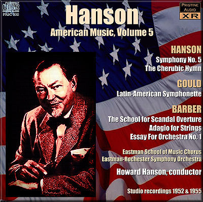 HANSON conducts American Music Volume 5 (1952-54) - PASC332 - CD