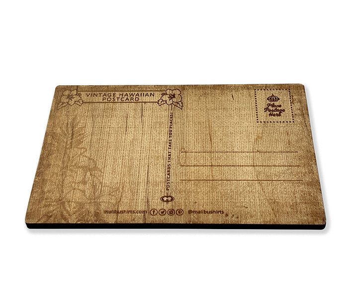 Hasegawa Store Wooden Postcard