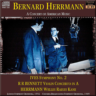 HERRMANN A Concert of American Music (1949/56) - PASC232 - CD