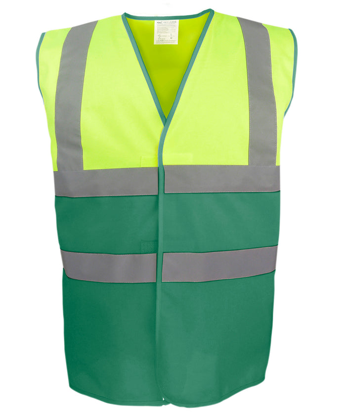 Hi-vis two-tone waistcoat (HVW122)