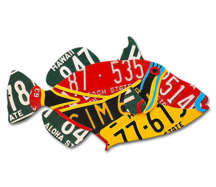 Humu License Plate Metal Sign