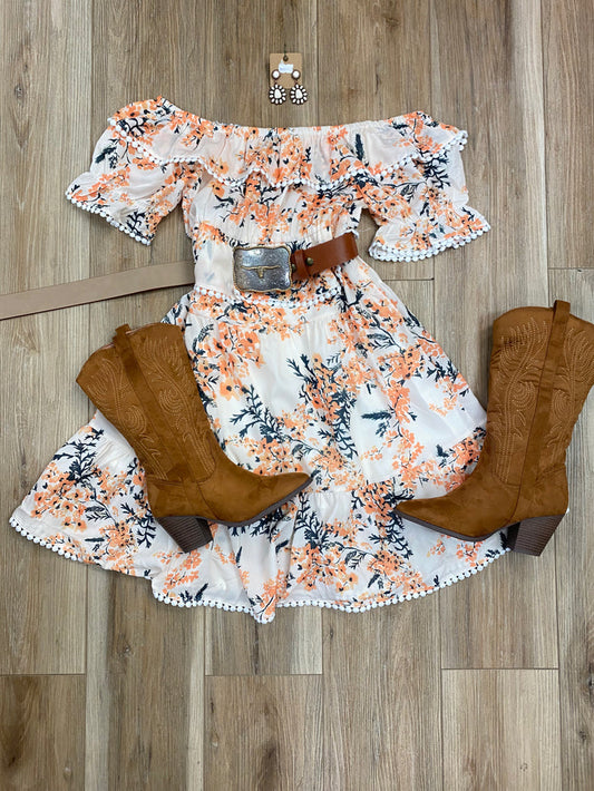 Off shoulder dress