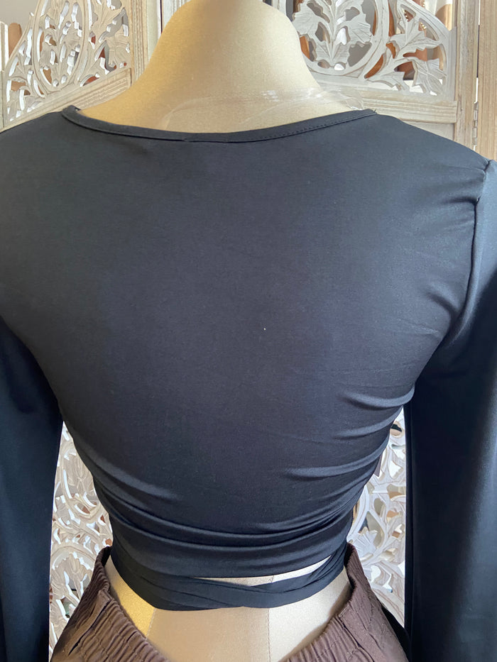 Wrapped Crop Top