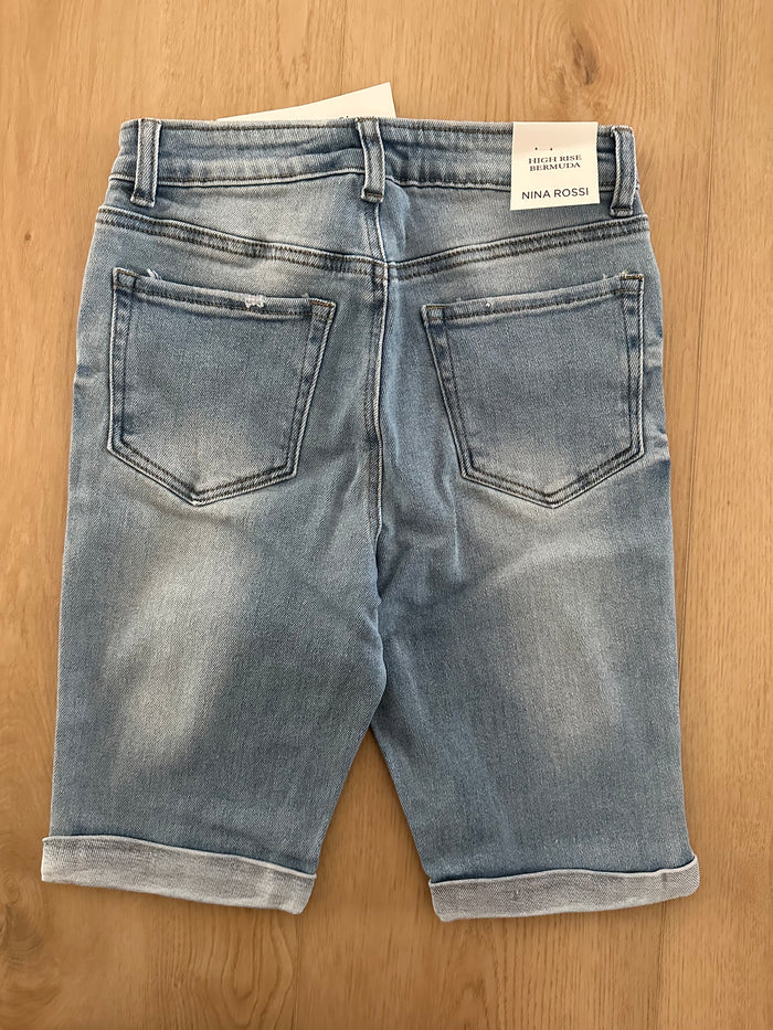 Bermuda Denim Shorts