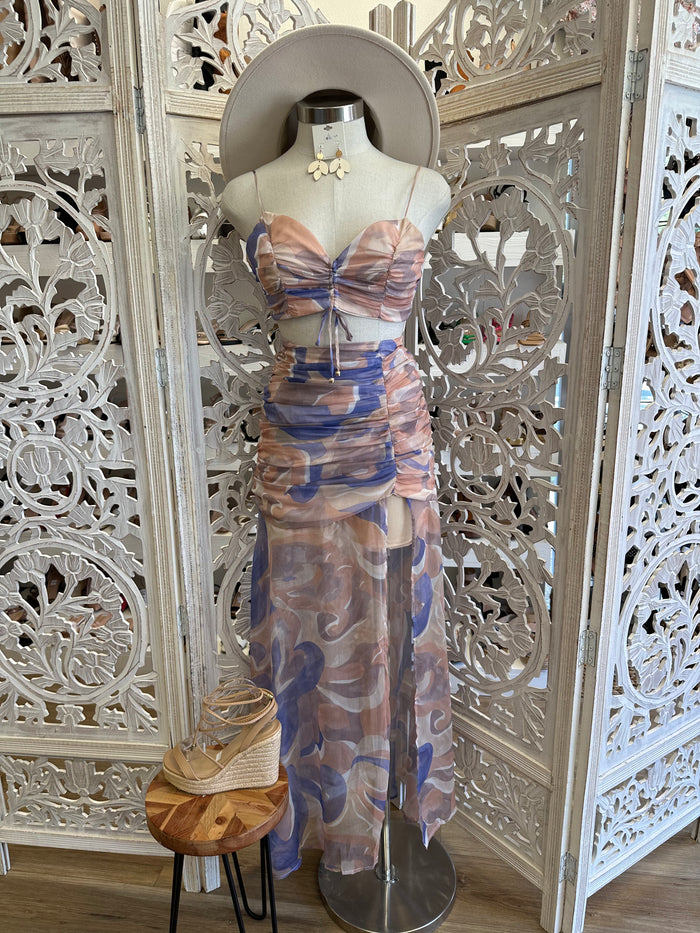 Lavender Printed Set