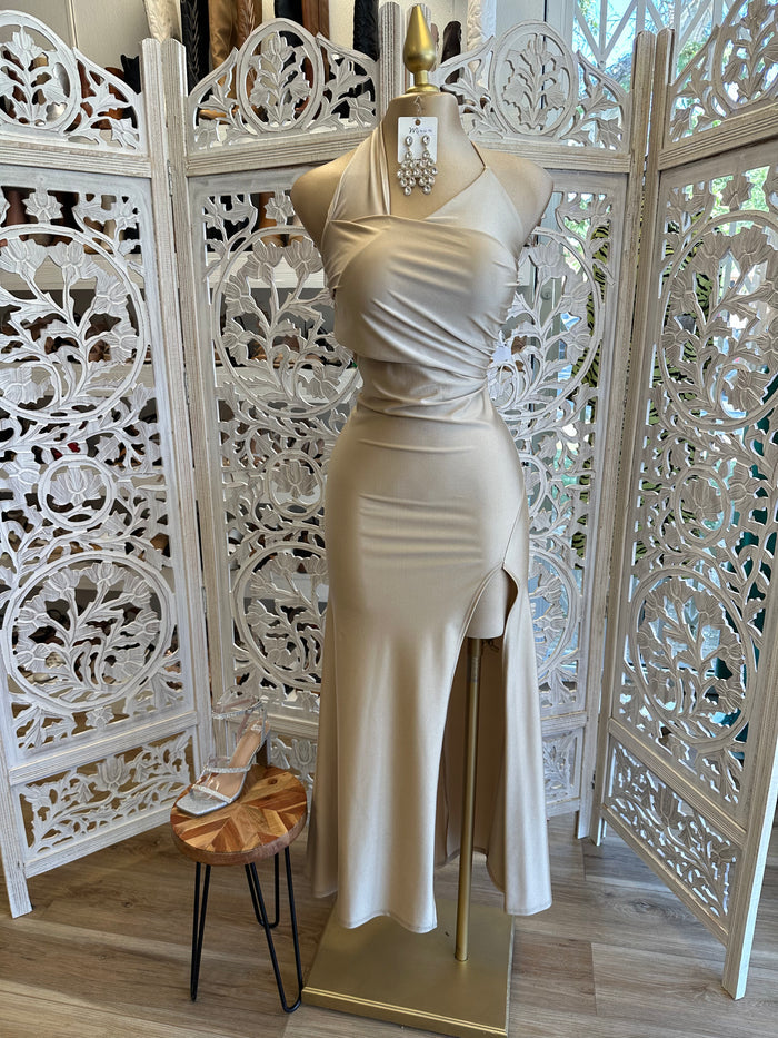 Champagne Formal Dress