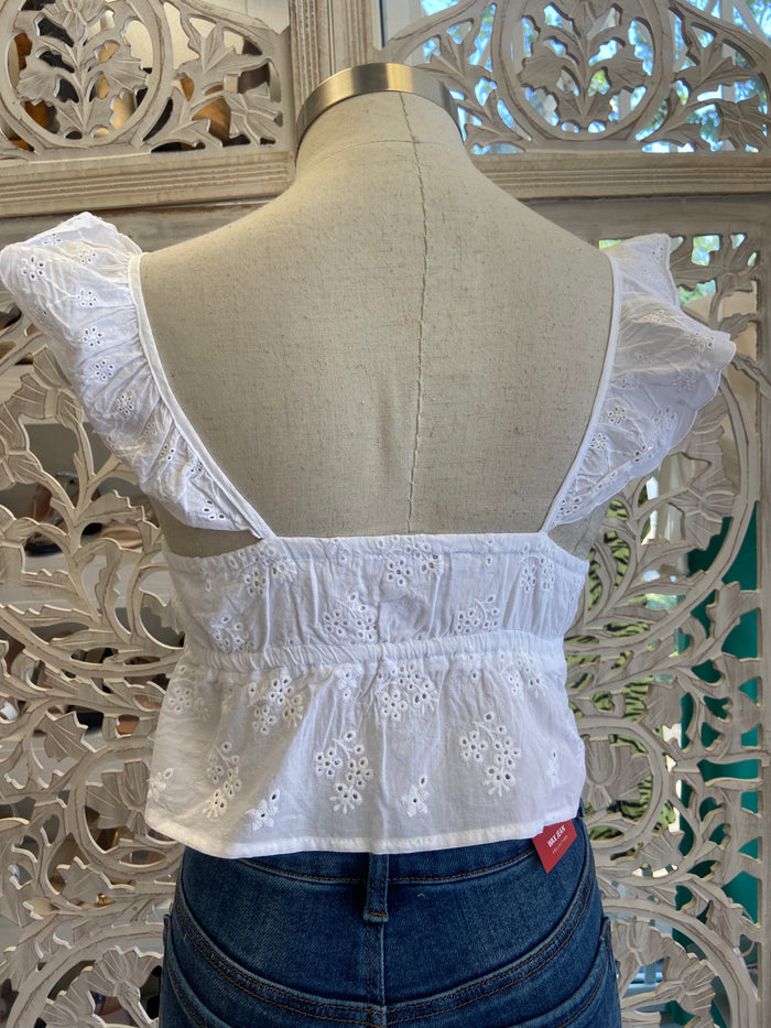 Eyelet Mini Top