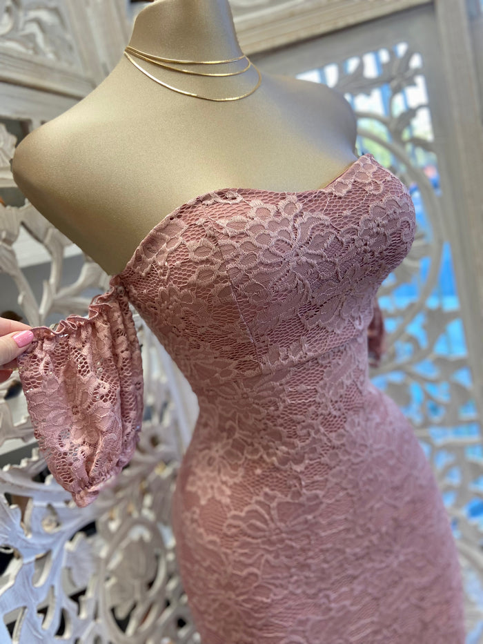 Lace Midi Dress