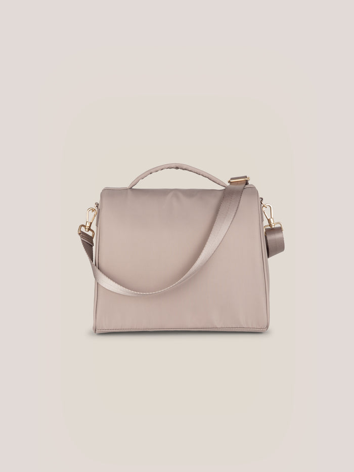 Insulated Bottle Bag - Taupe