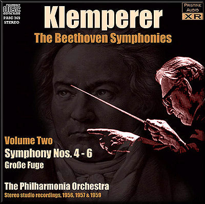 KLEMPERER conducts Beethoven Symphonies Volume 2 (1956-59) - PASC369 - CD