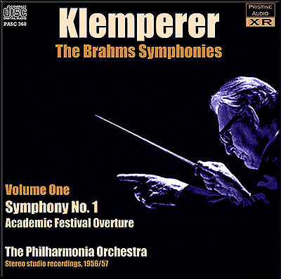 KLEMPERER conducts the Brahms Symphonies - (1956/57) - PABX027 - CD