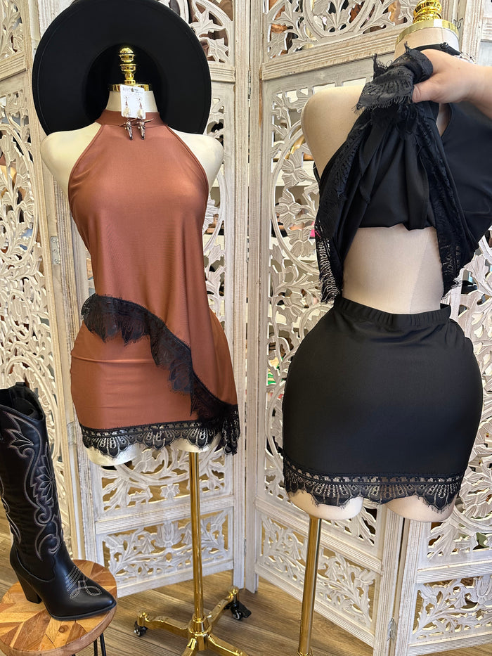 Lace Trim Set-  Stretchy, Estira