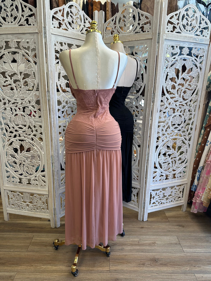 Lilia Midi Dress- Estira, Stretchy