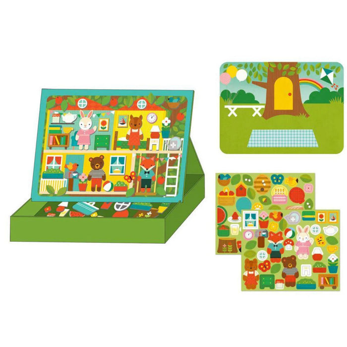 Magnetic Play Scene - Treehouse Party