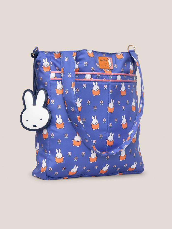 Miffy Flower Fields Be Light + Hardcover Notebook + Gel Pen Set + Sticky Notes Bundle