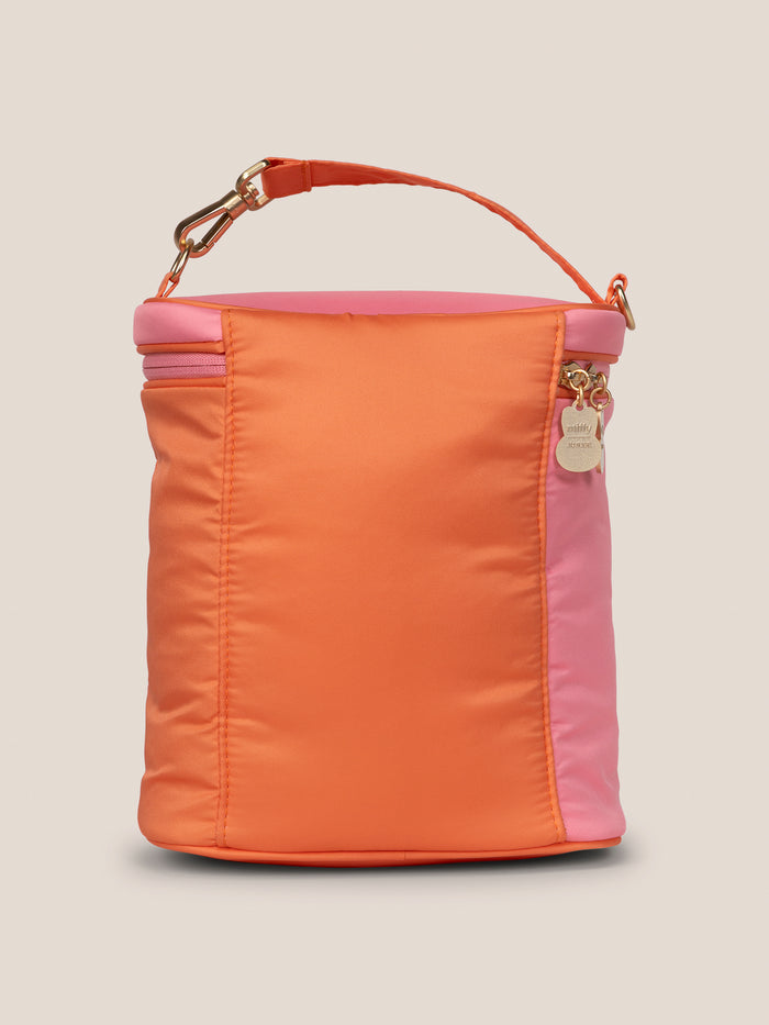 Miffy Flower Fields Fuel Cell Insulated Bottle Bag - Pink & Orange