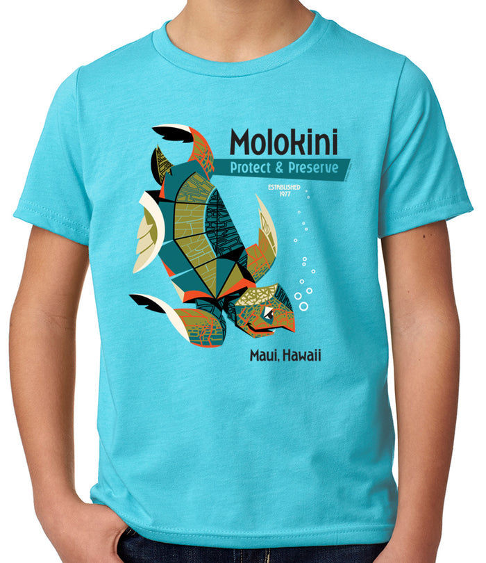 Molokini Turtle Youth T-Shirt