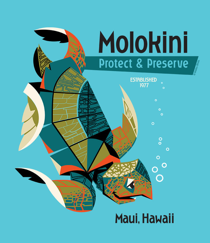 Molokini Turtle Youth T-Shirt