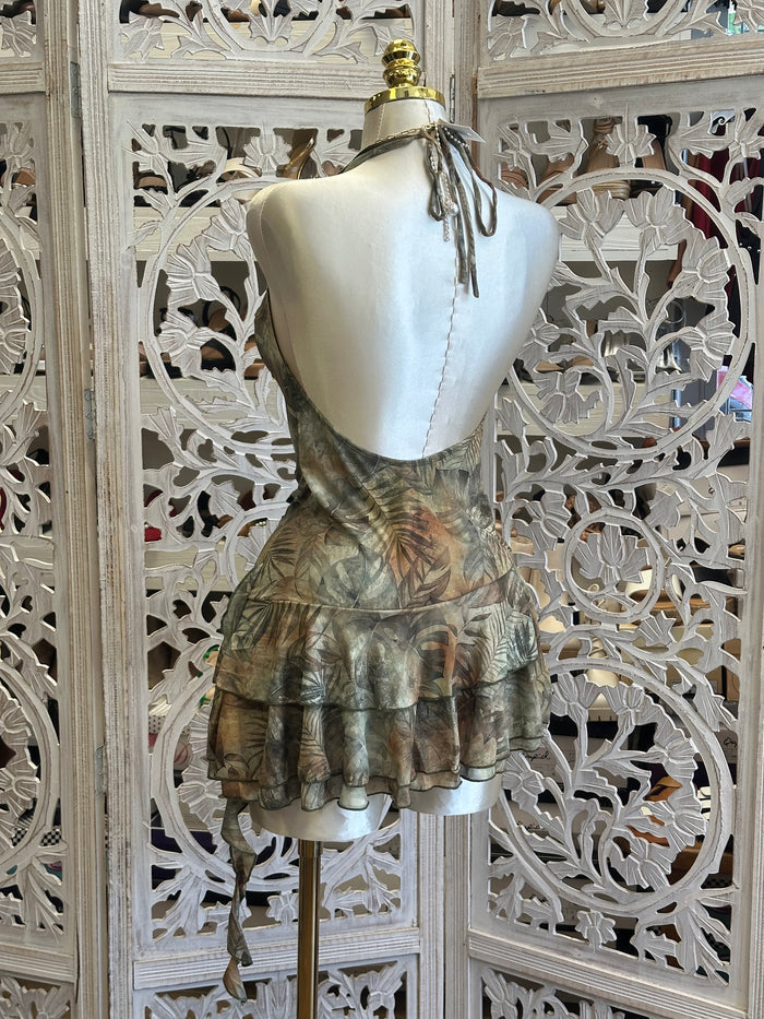 Multi Print Mini Dress -Stretchy, Estira
