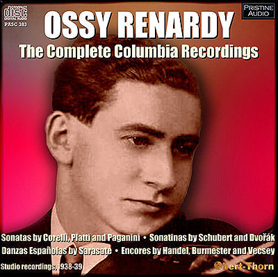 OSSY RENARDY The Complete Columbia Recordings (1938/39) - PASC383 - CD