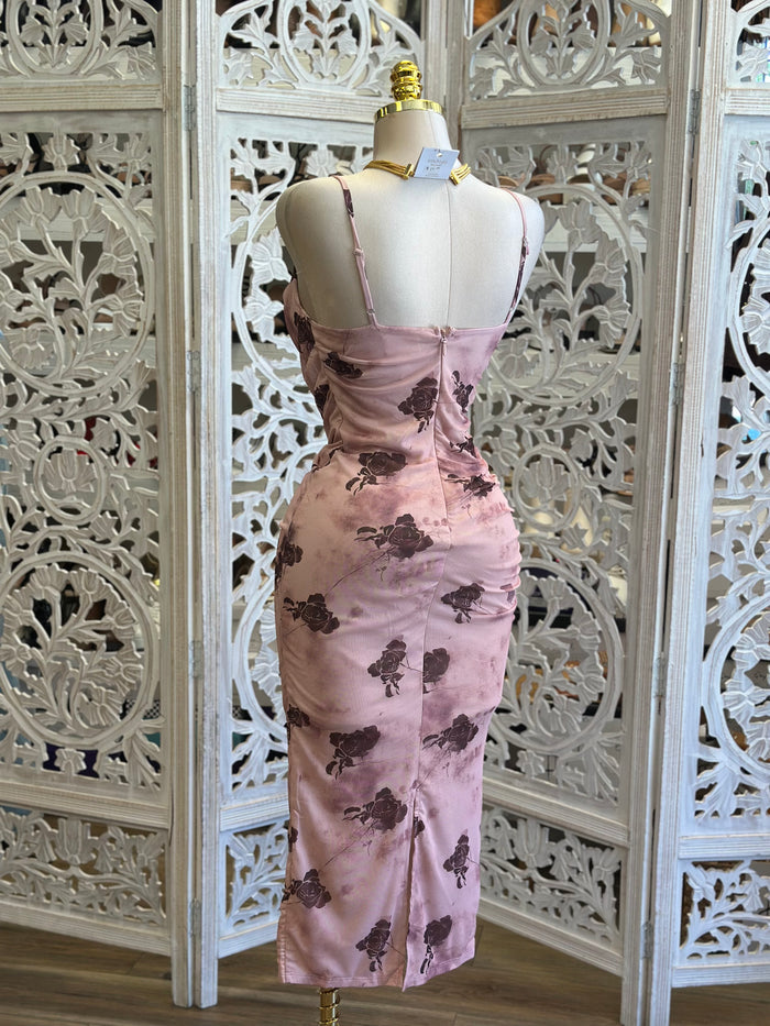 Peek Floral Dress - Estira, Stretchy