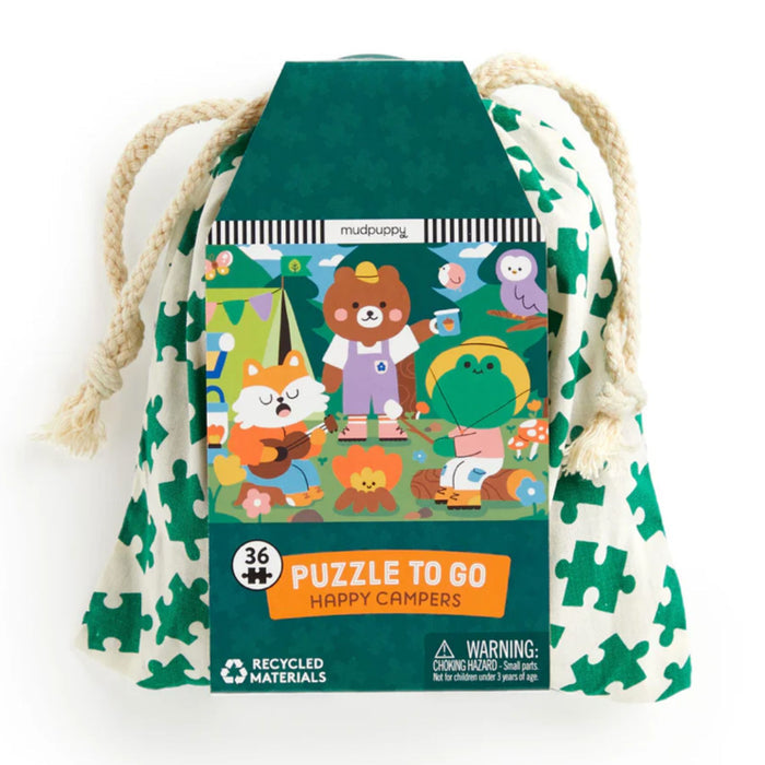 Puzzle To Go Happy Campers