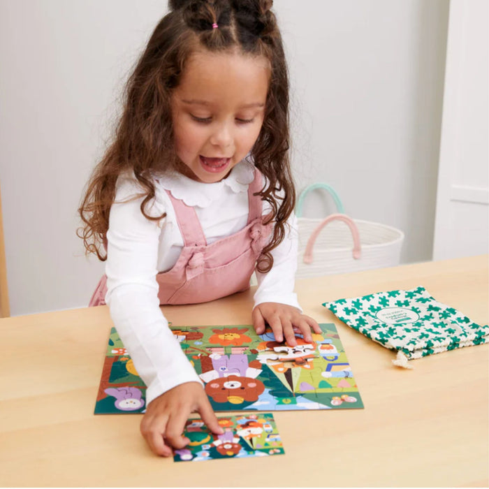 Puzzle To Go Happy Campers