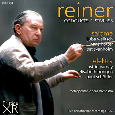 REINER R. Strauss: Salome & Elektra (Met, 1952) - PACO231 - CD