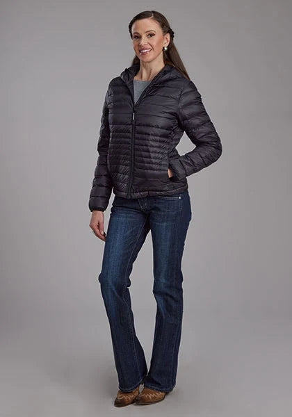 Roper 2165 Parachute (Black) - Women's Nylon Jacket