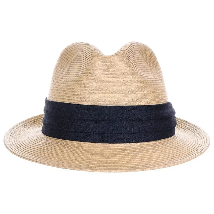 Scala Oasis - Straw Fedora Hat