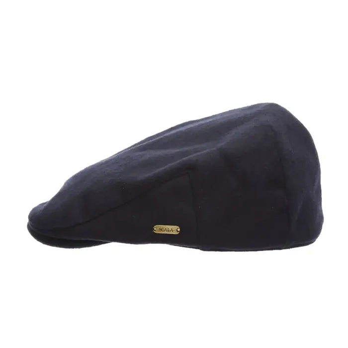 Scala Oxford - Wool Blend Flat Cap (Closeout)
