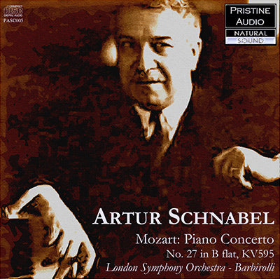 SCHNABEL Mozart: Piano Concerto No. 27 (1934) - PASC005 - CD