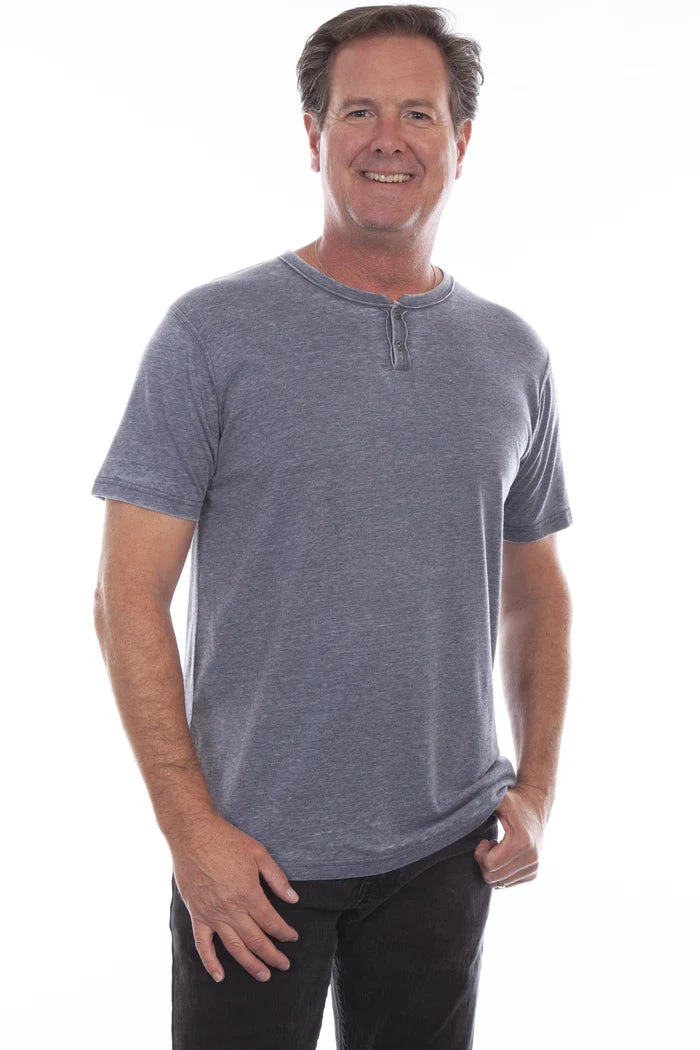 Scully Placket Neck (5323) - Men's T-Shirt