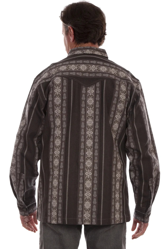 Scully Ridgeview - Men's Western Flannel Shirt Jacket