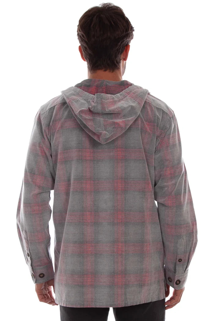 Scully Unlined (5329) - Plaid Men's Hoodie