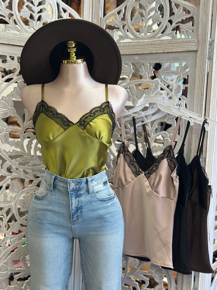 Silky Lace Blouse