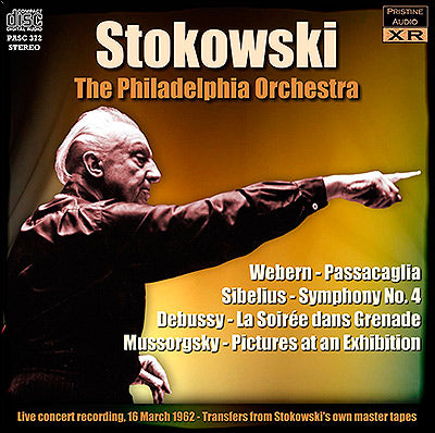 STOKOWSKI in Philadelphia, 16 March 1962 - PASC372 - CD