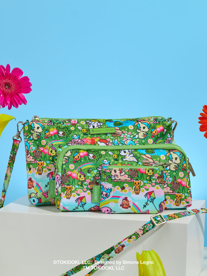 tokidoki Be Quick Clutch - Meadow Blooms