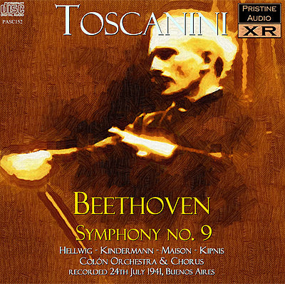 TOSCANINI Beethoven: Symphony No 9 in D minor, 'Choral', Op. 125 (1941) - PASC152 - CD