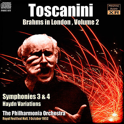 TOSCANINI Brahms in London, Volume 2 (1952) - PASC377 - CD