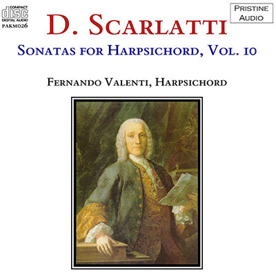 VALENTI Scarlatti: Harpsichord Sonatas, Vol. 10 (1955) - PAKM026 - CD