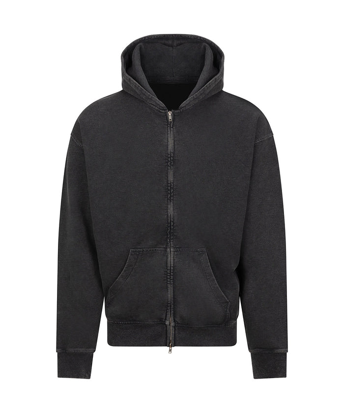 Vintage washed zoodie