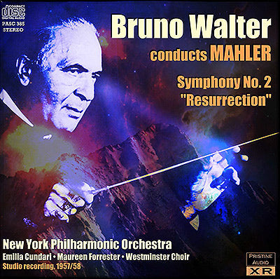 WALTER conducts Mahler's Second Symphony (1957-8) - PASC385 - CD
