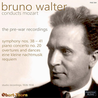 WALTER conducts Mozart: The Pre-War Recordings (1928-38) - PASC564 - CD