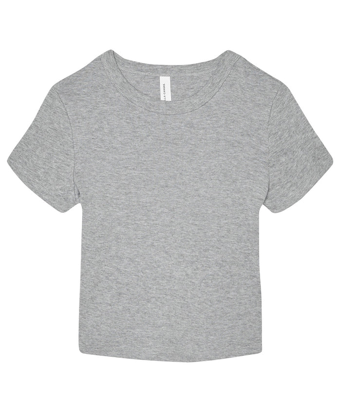 Womens micro rib baby t-shirt